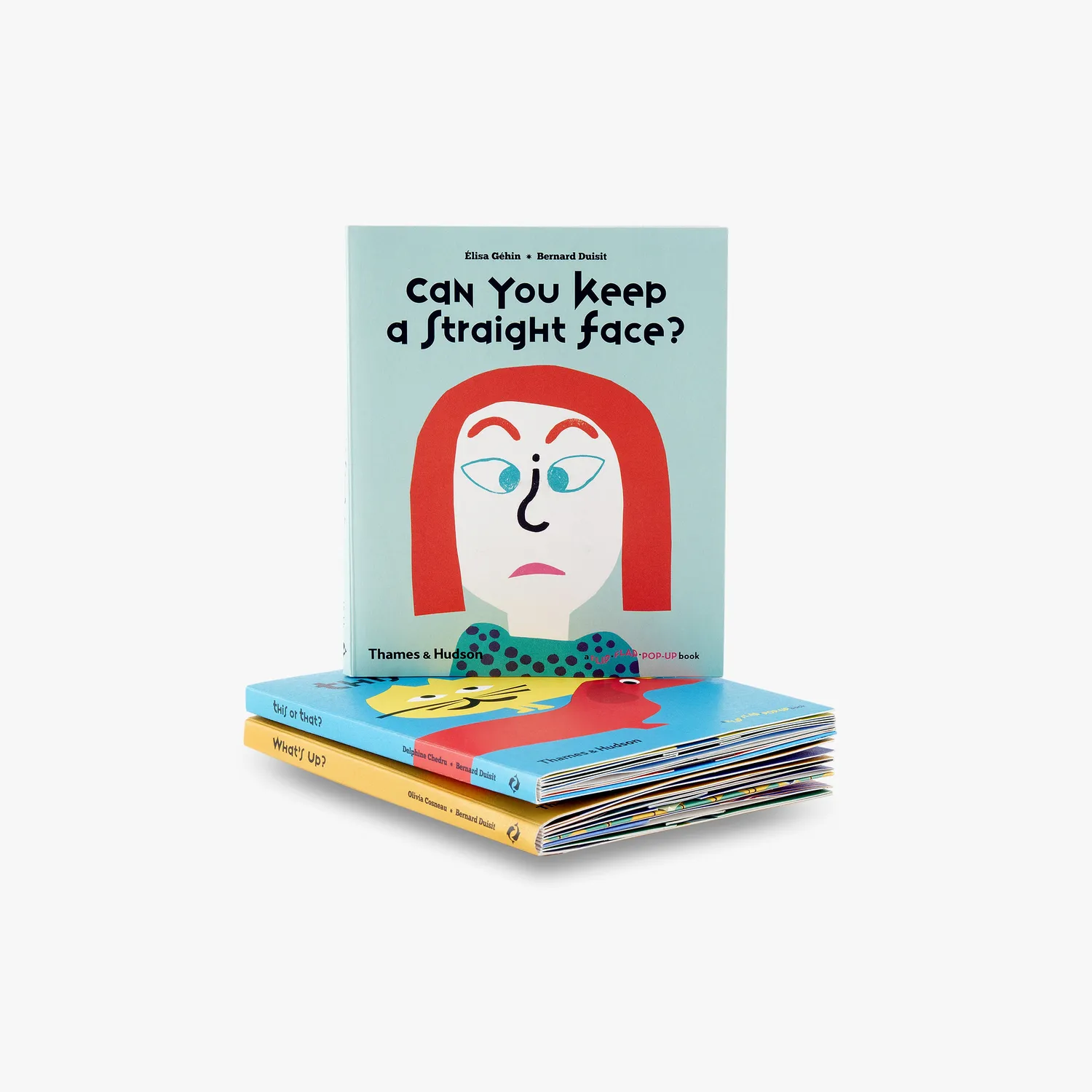 Thames & Hudson Can You Keep a Straight Face pop-op bog