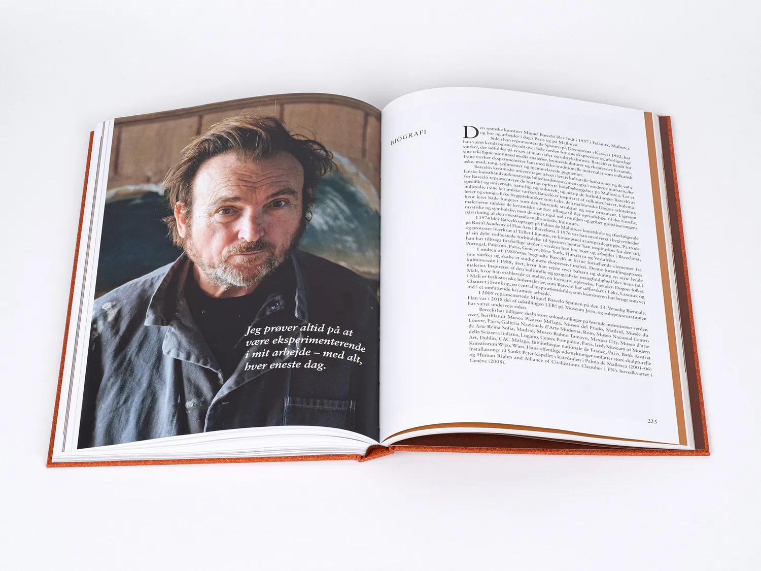 Museum Jorn Miquel Barceló Menneskedyret katalog 288 sider indbundet