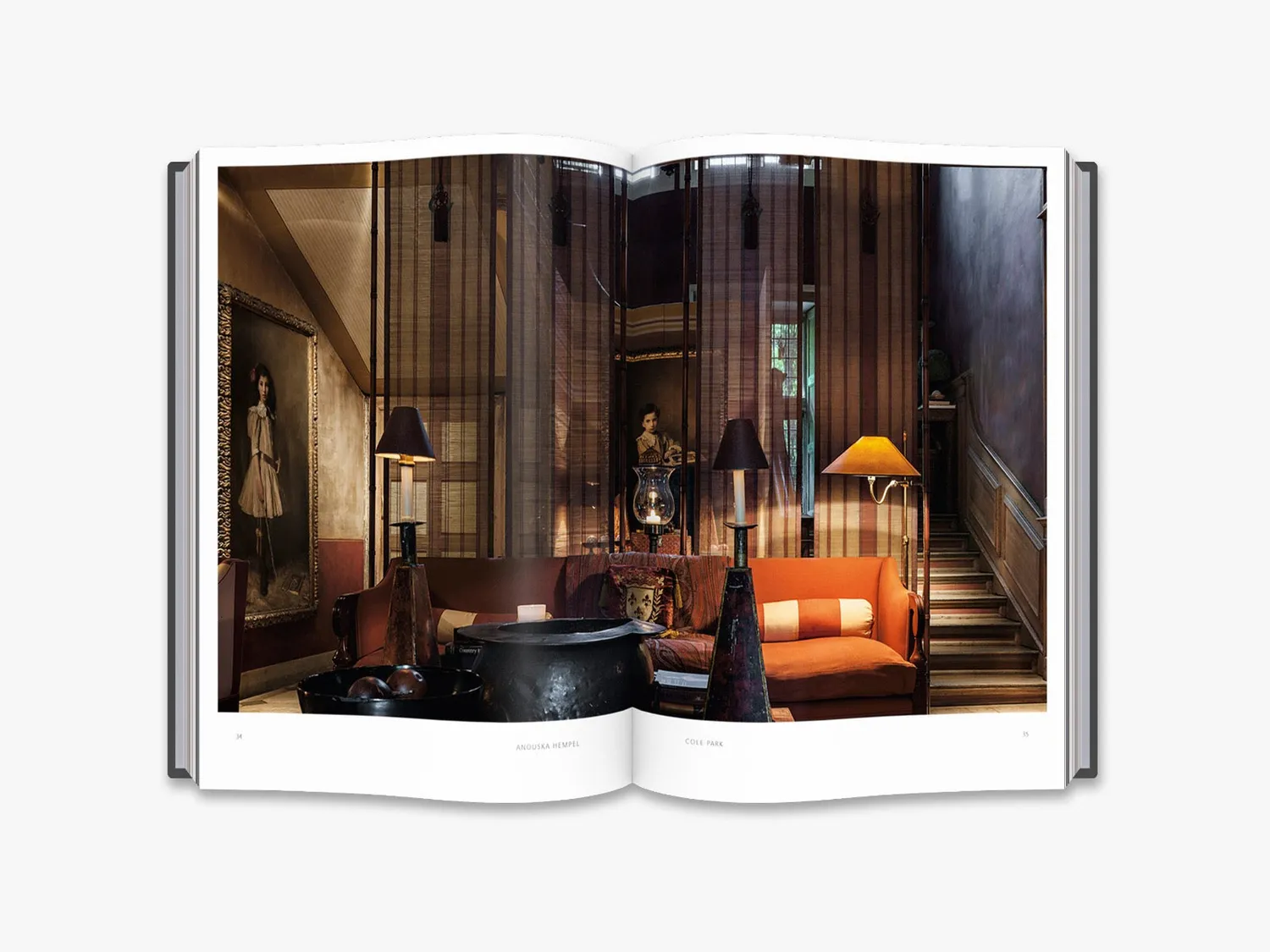 Thames & Hudson Anouska Hempel bog interiørdesign illustreret