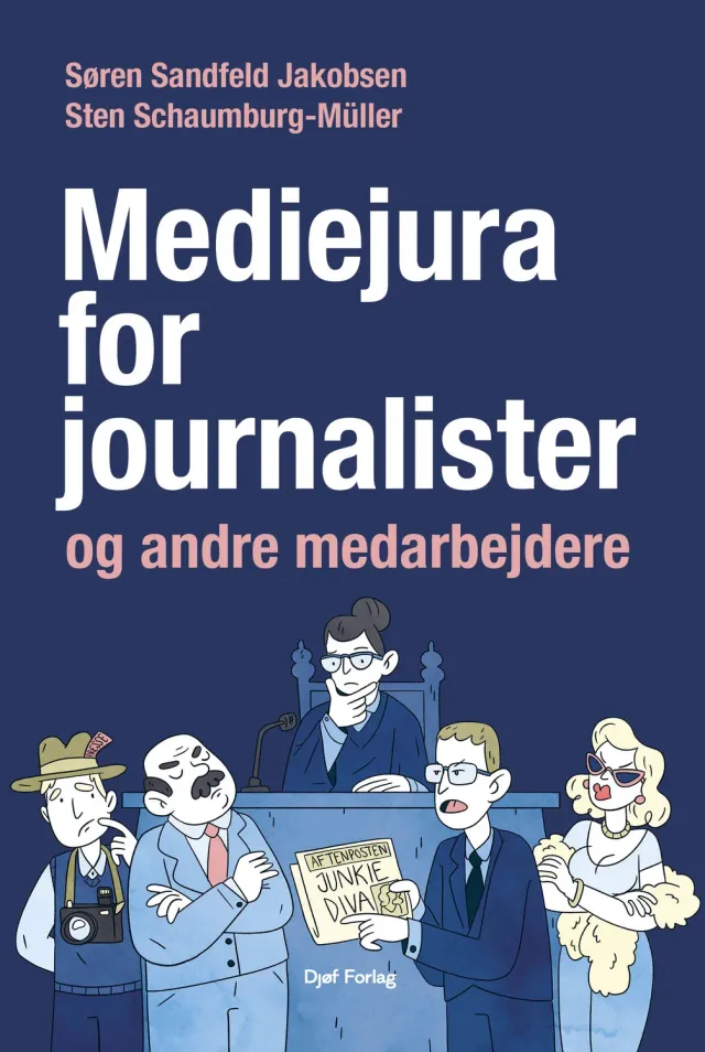 Nyt Juridisk Forlag Mediejura for journalister fagbog papirbog