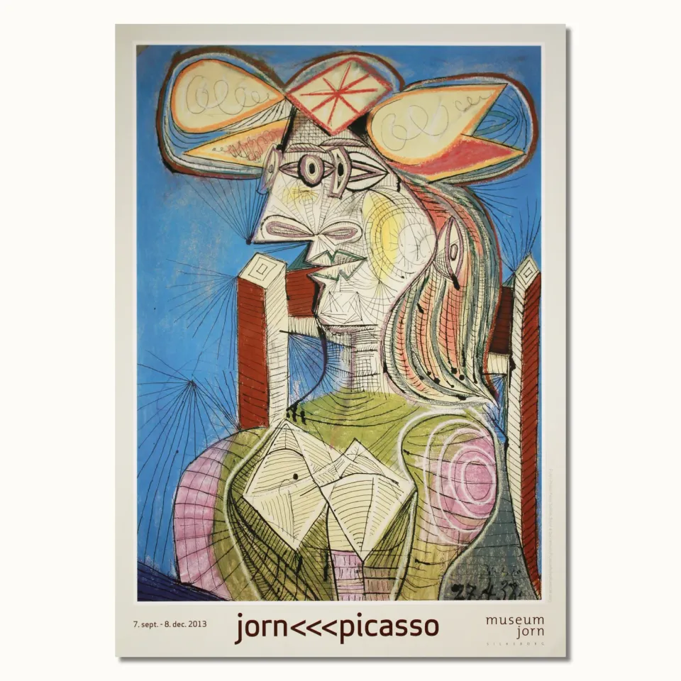 Museum Jorn Femme Assise plakat 50x70 cm Picasso