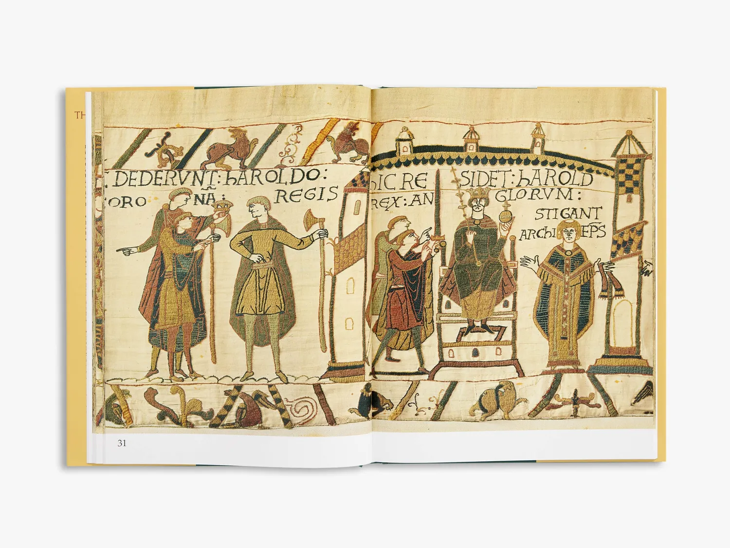 Thames & Hudson Bayeux Tapestry kunstbog illustreret