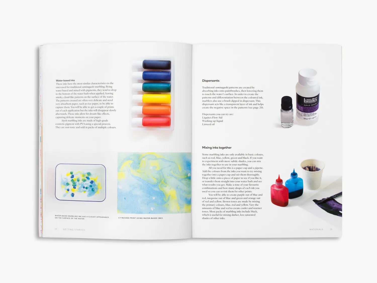 Thames & Hudson Paper Marbling bog marmorering