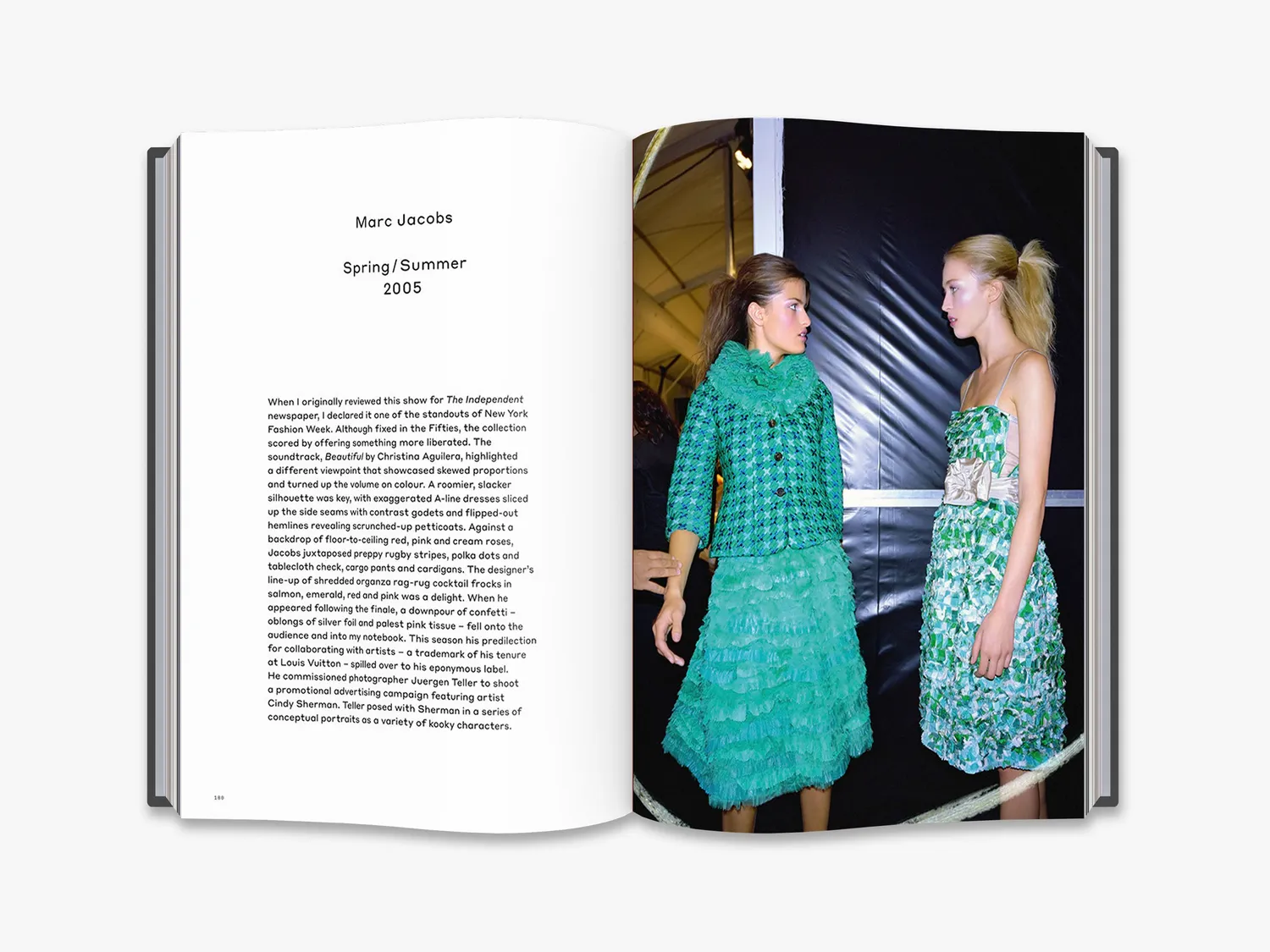 Thames & Hudson Marc Jacobs Unseen fotobog backstage