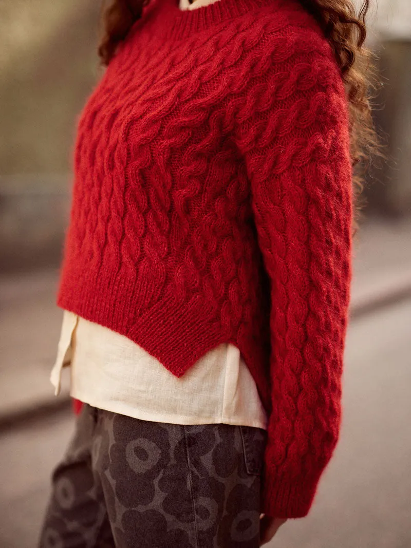 Laine Magazine 26 strikkemagasin engelsk Crossing Paths