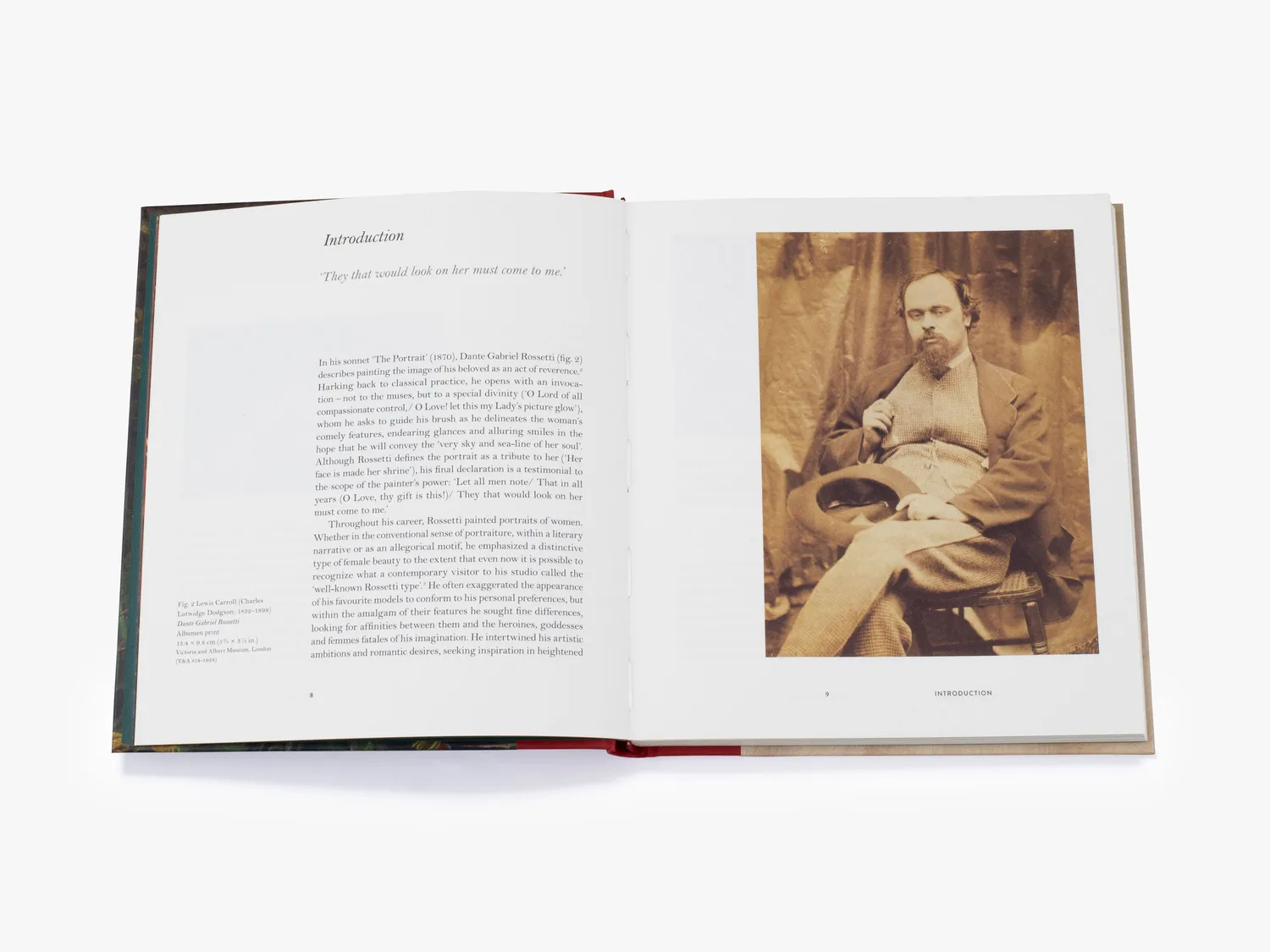 Thames & Hudson Rossetti Portraits of Women læsebog gave