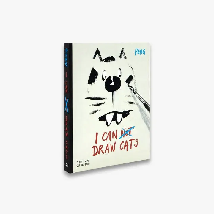 Thames & Hudson I Can Draw Cats bog illustreret katte