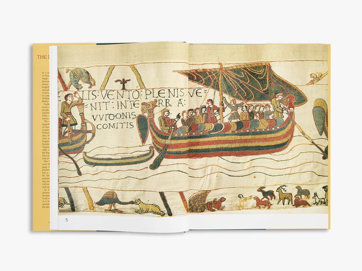 Thames & Hudson Bayeux Tapestry kunstbog illustreret