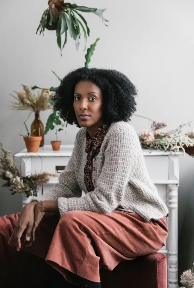 Tukubook Nordic Knits Ystävä cardigan strikkeopskrift engelsk PDF