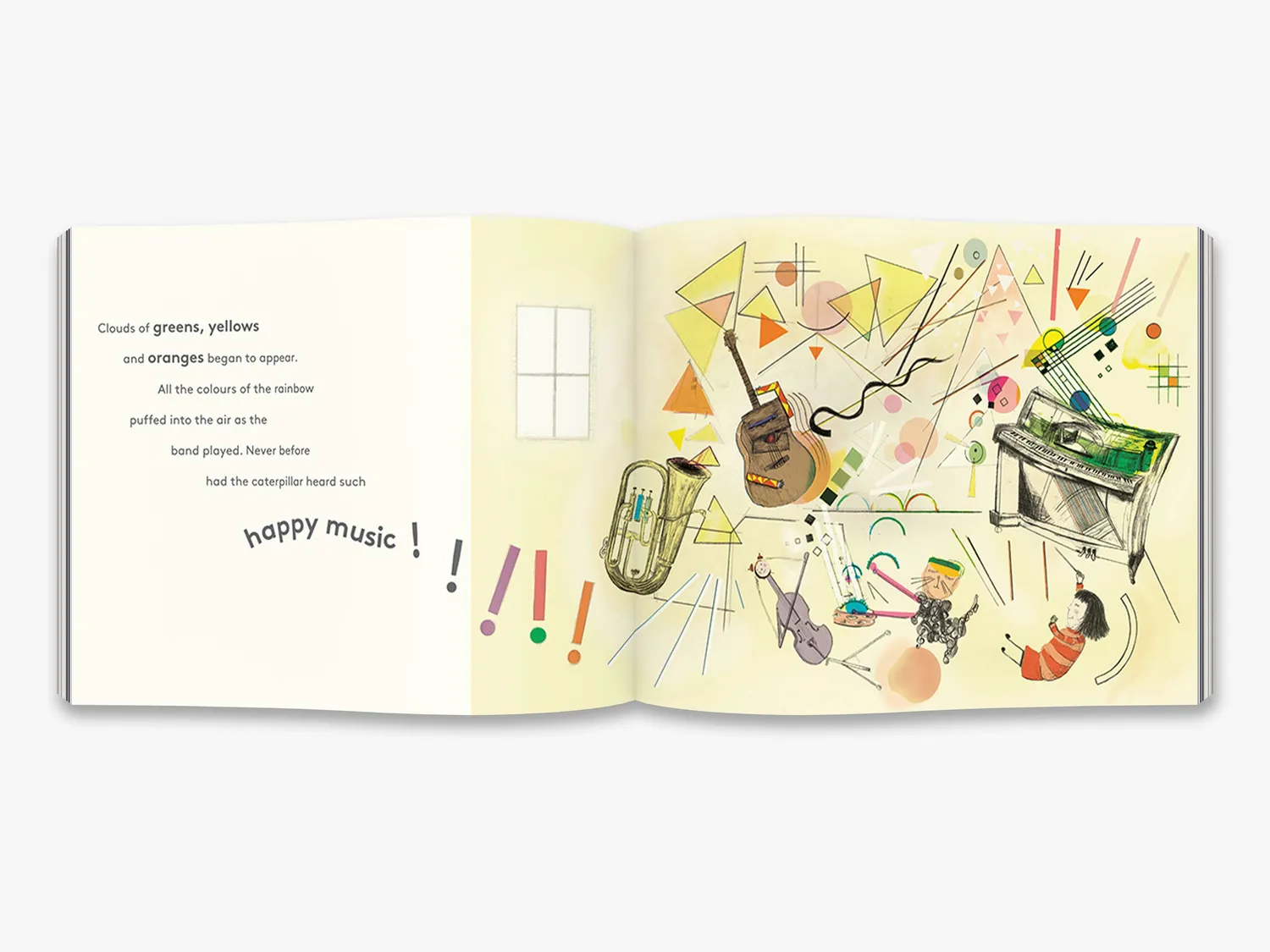 Thames & Hudson The Cranky Caterpillar billedbog musik