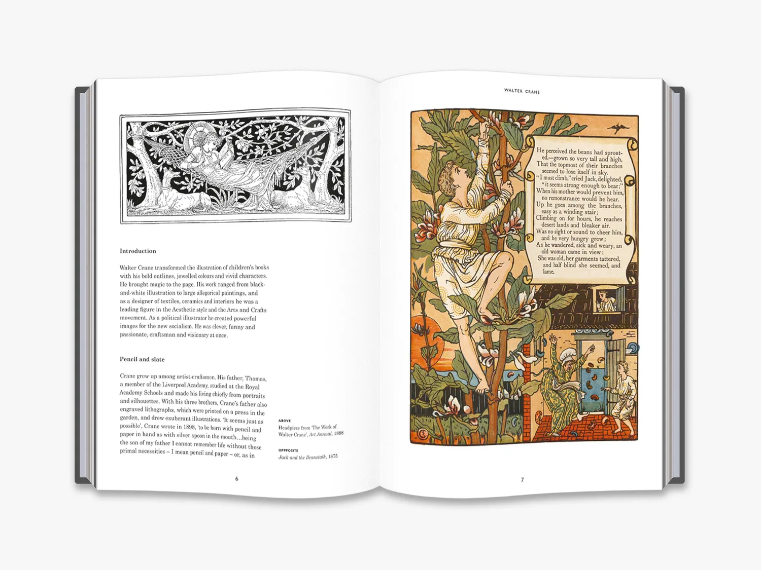 Thames & Hudson The Illustrators Walter Crane bog illustreret