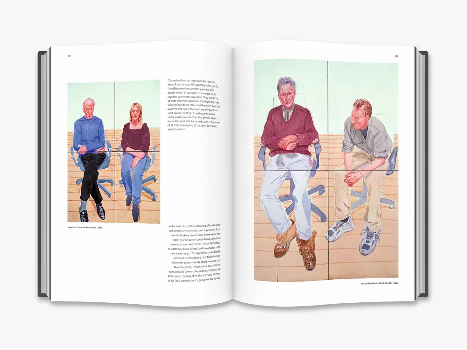 Thames & Hudson Hockney's Portraits and People bog om portrætter