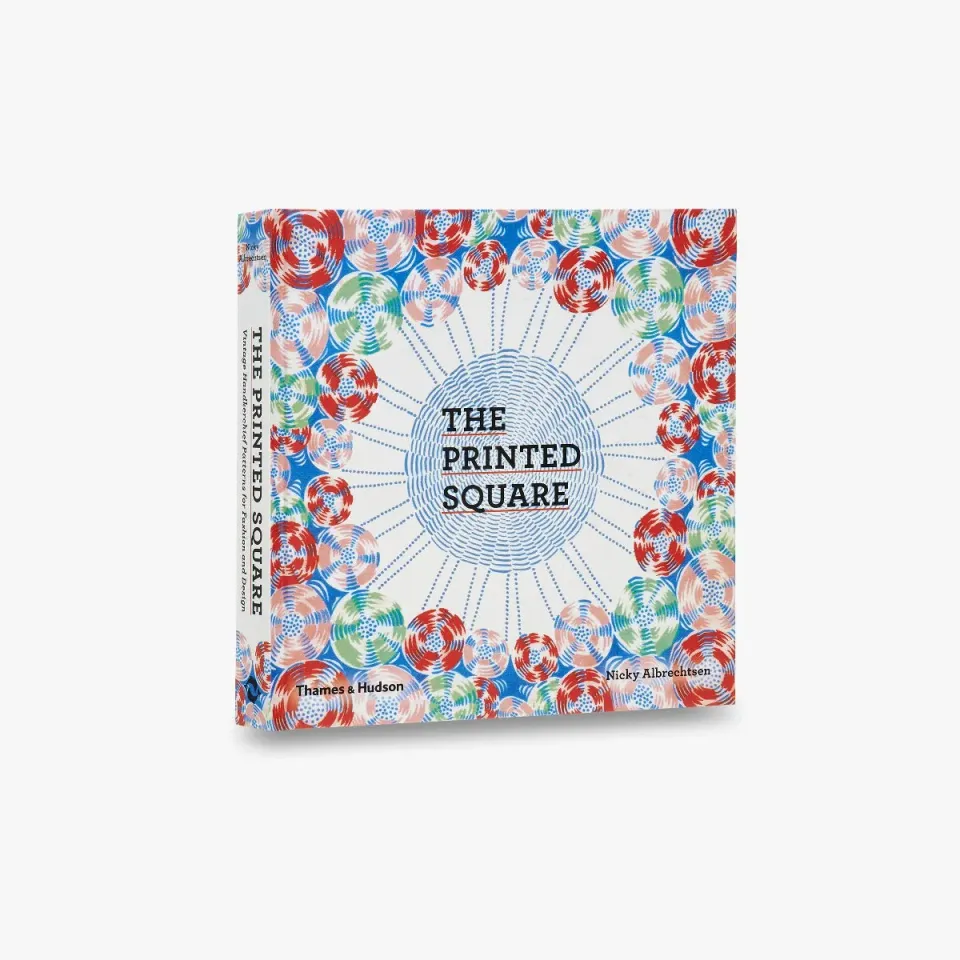 Thames & Hudson The Printed Square modebog mønster