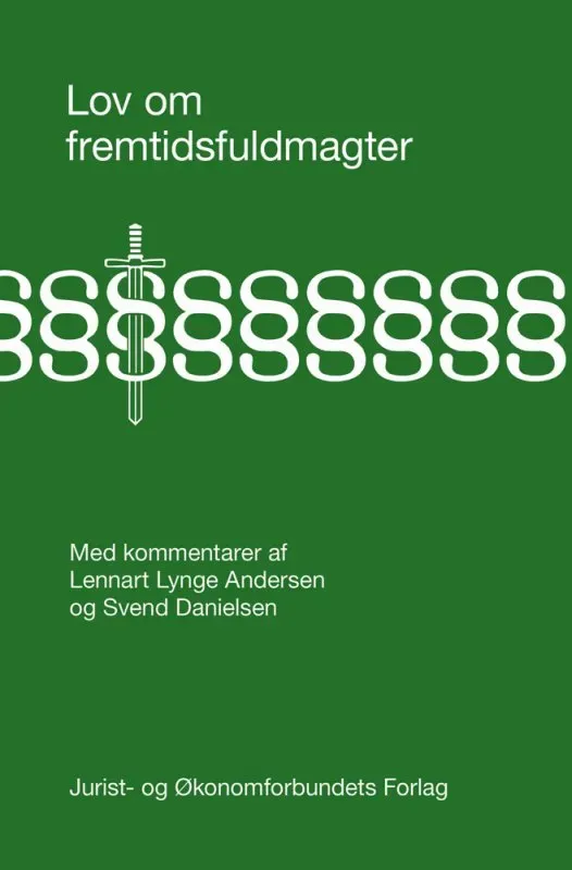 Nyt Juridisk Forlag Lov om fremtidsfuldmagter papirbog familieret