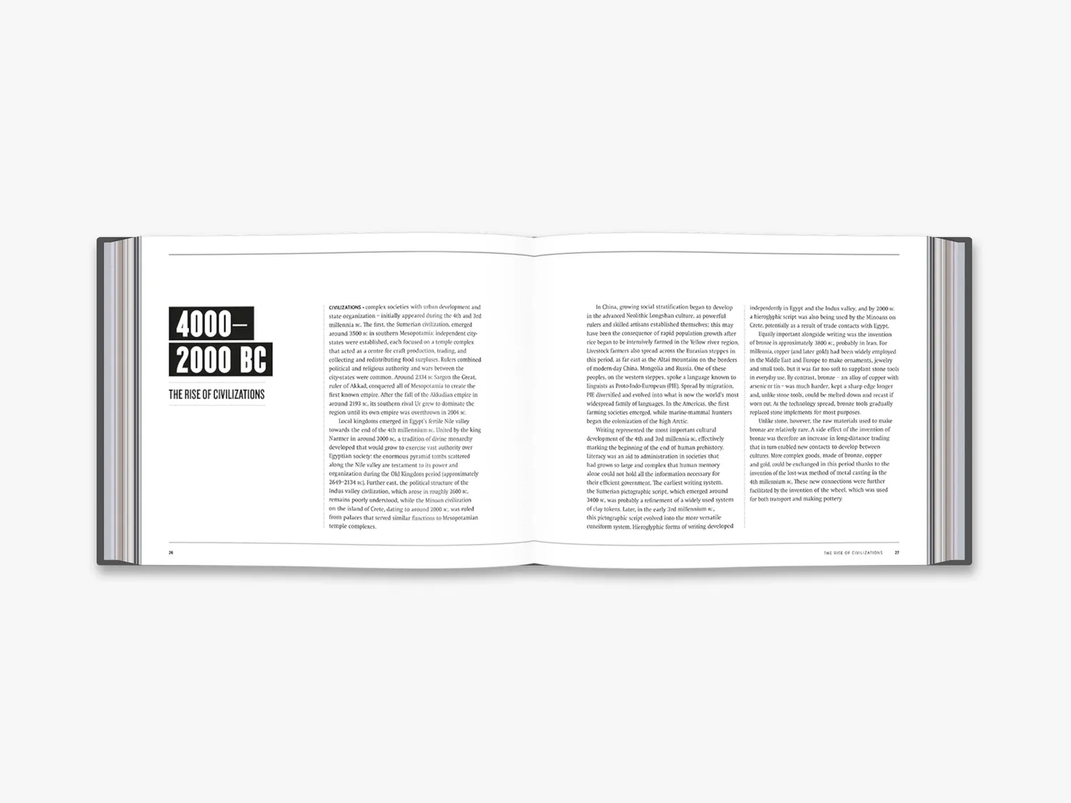 Thames & Hudson Timelines Haywood bog – verdenshistorie