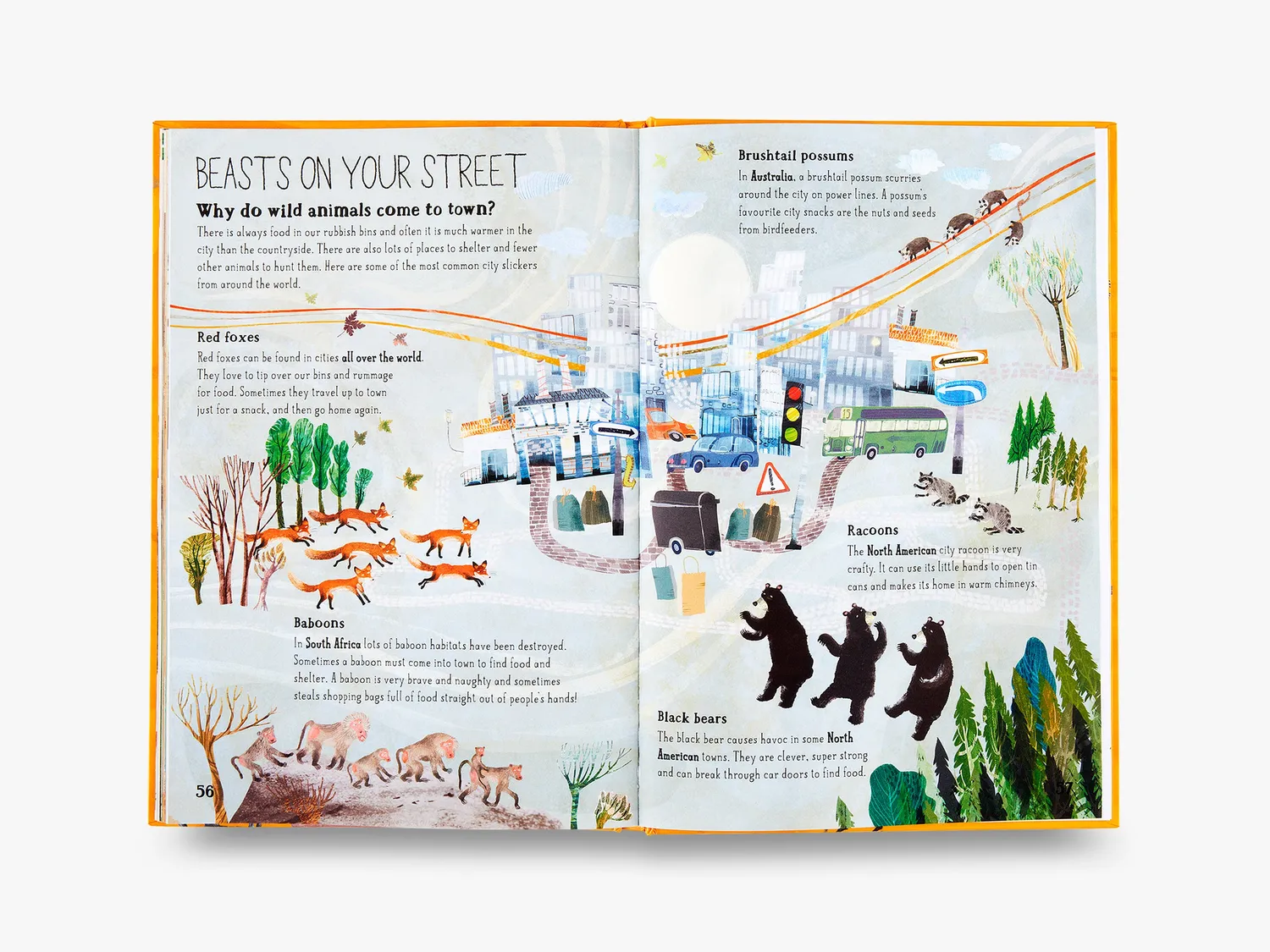 Thames & Hudson The Big Book of Beasts børnebog dyr