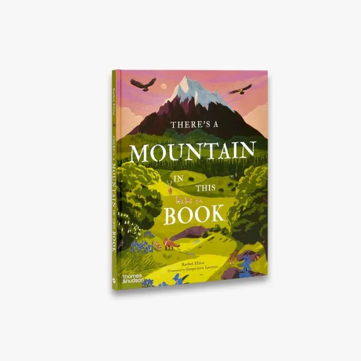Thames & Hudson Young Explorers There's a Mountain in This Book børnebog