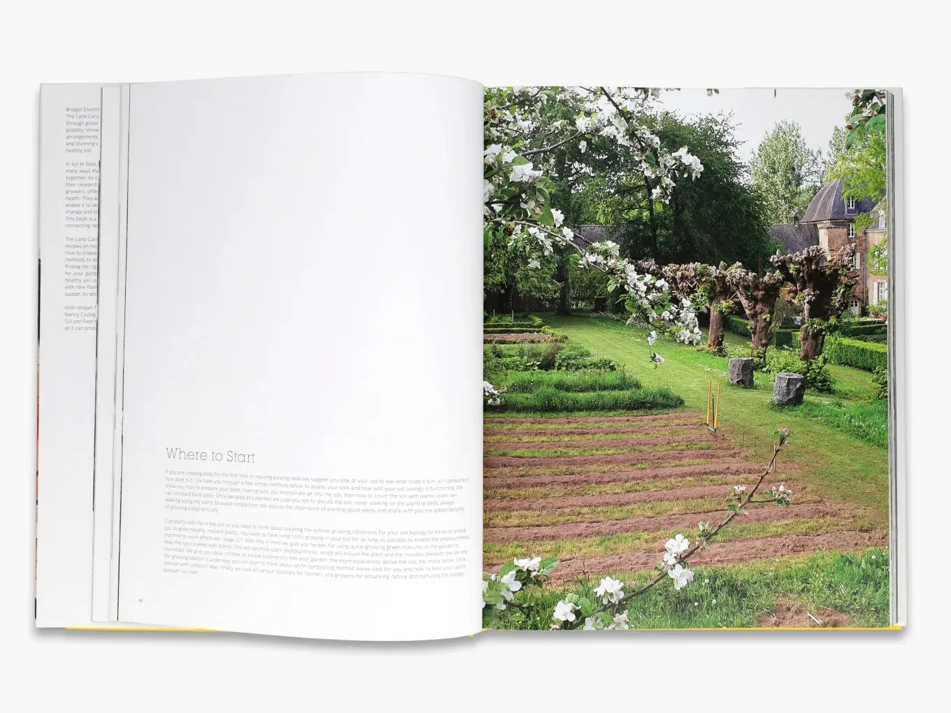 Thames & Hudson Soil to Table The Land Gardeners bog – jord og mad