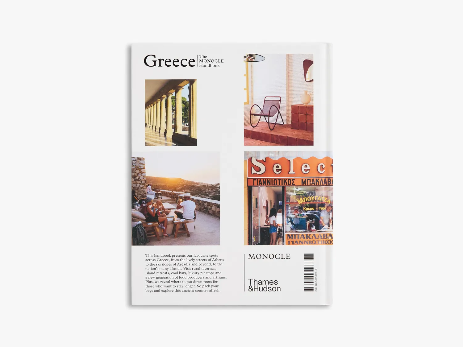Thames & Hudson Greece Monocle Handbook rejseguide