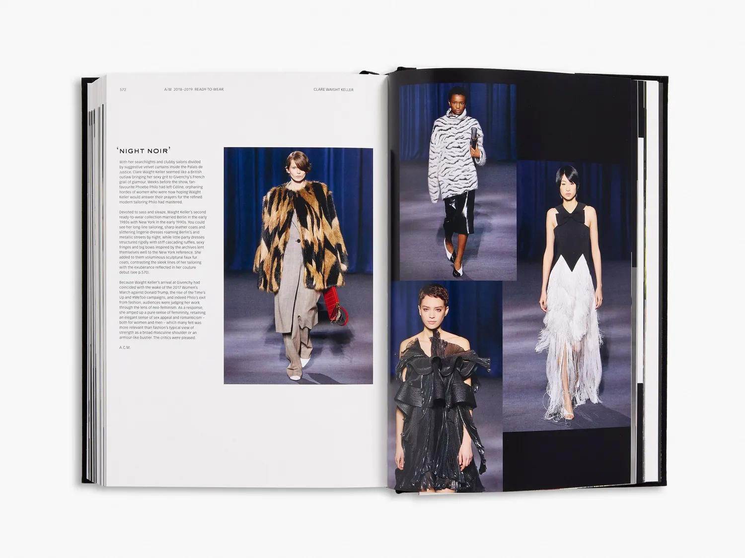 Thames & Hudson Catwalk Givenchy CATWALK modebog indbundet