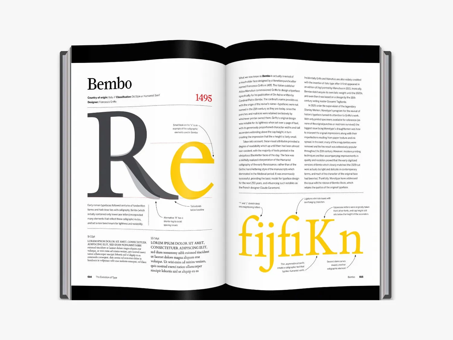 Thames & Hudson The Evolution of Type bog – 100 skrifttyper