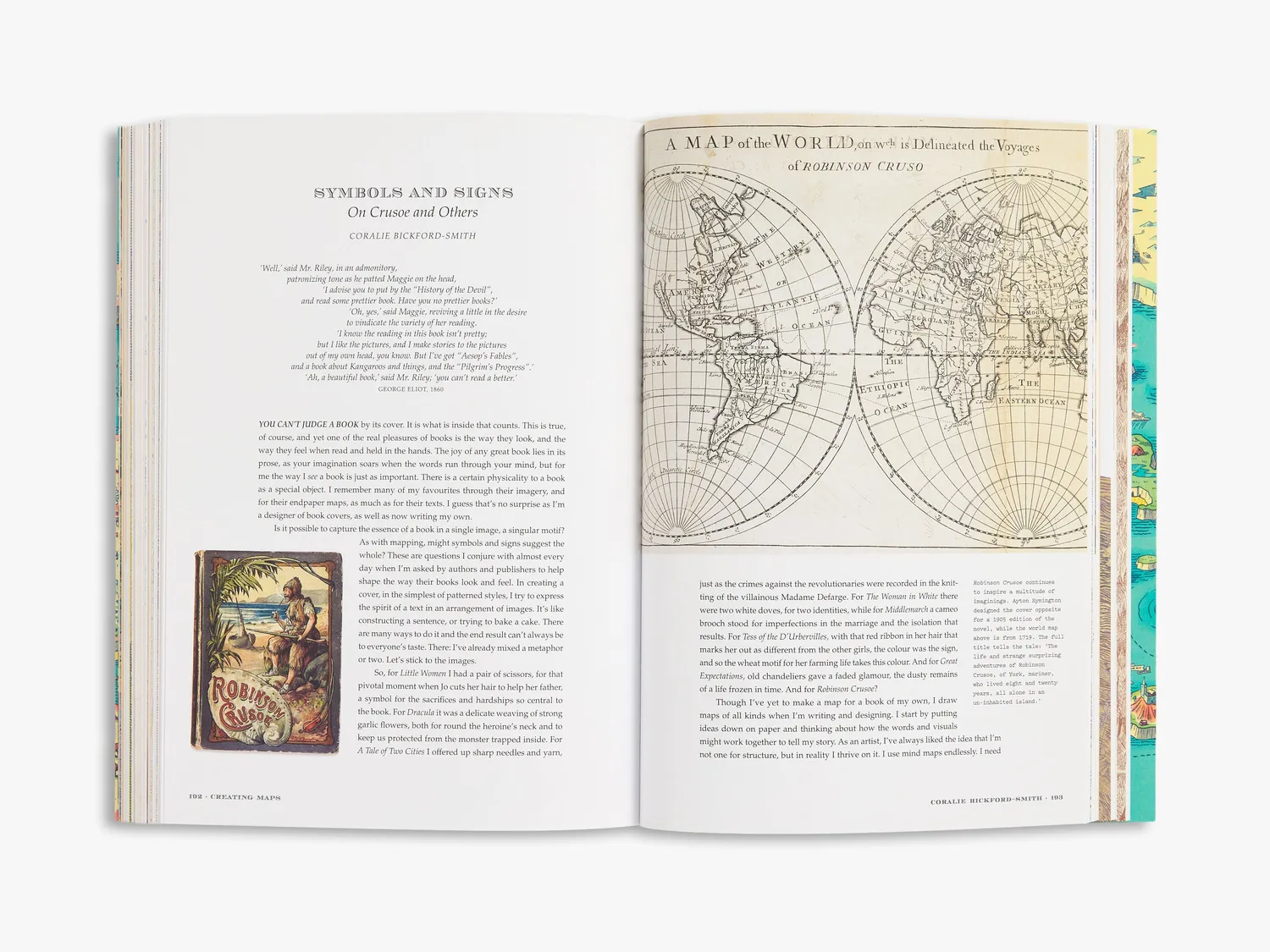 Thames & Hudson The Writer's Map bog kort og litteratur