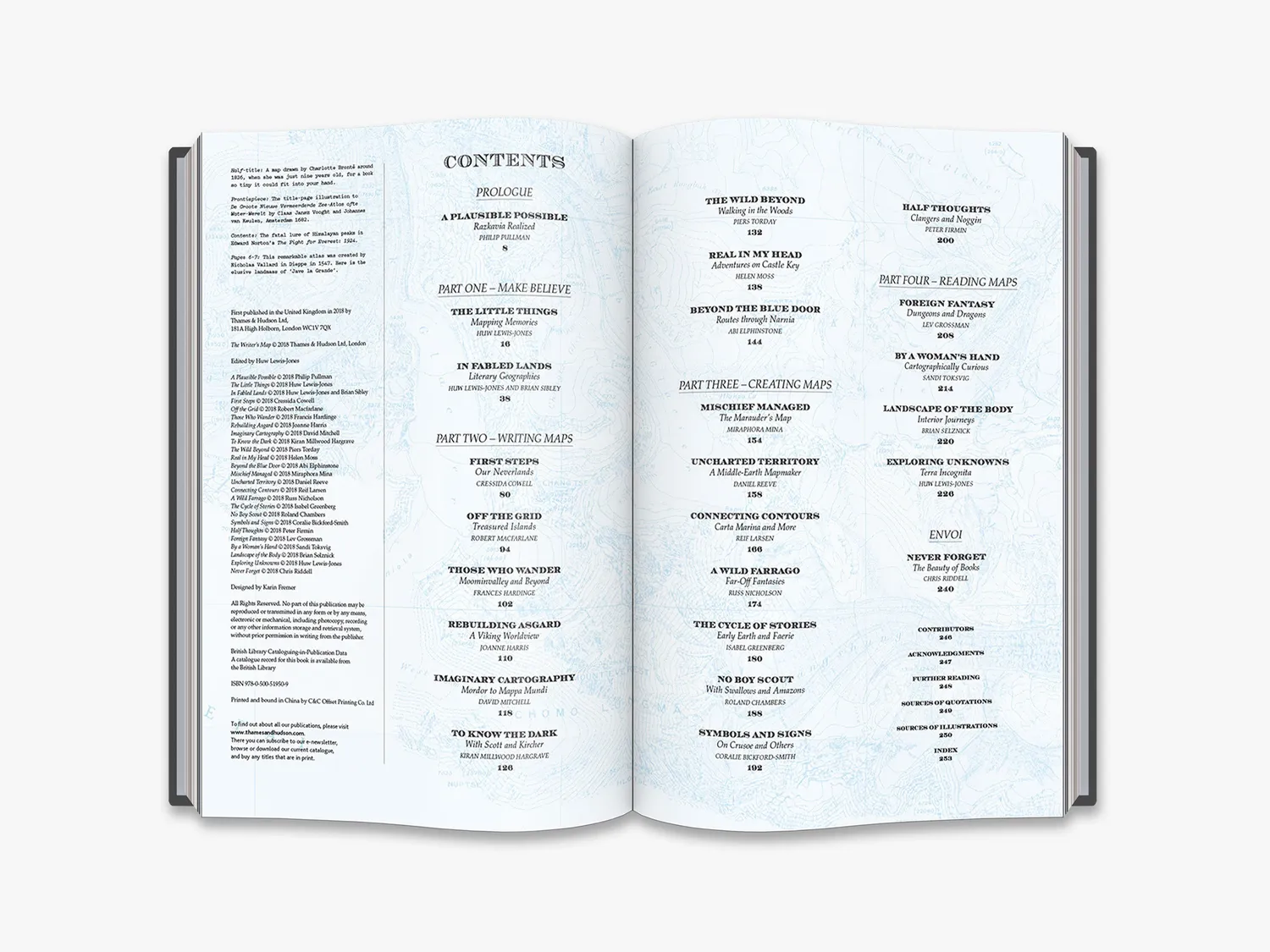 Thames & Hudson The Writer's Map bog om litterære kort