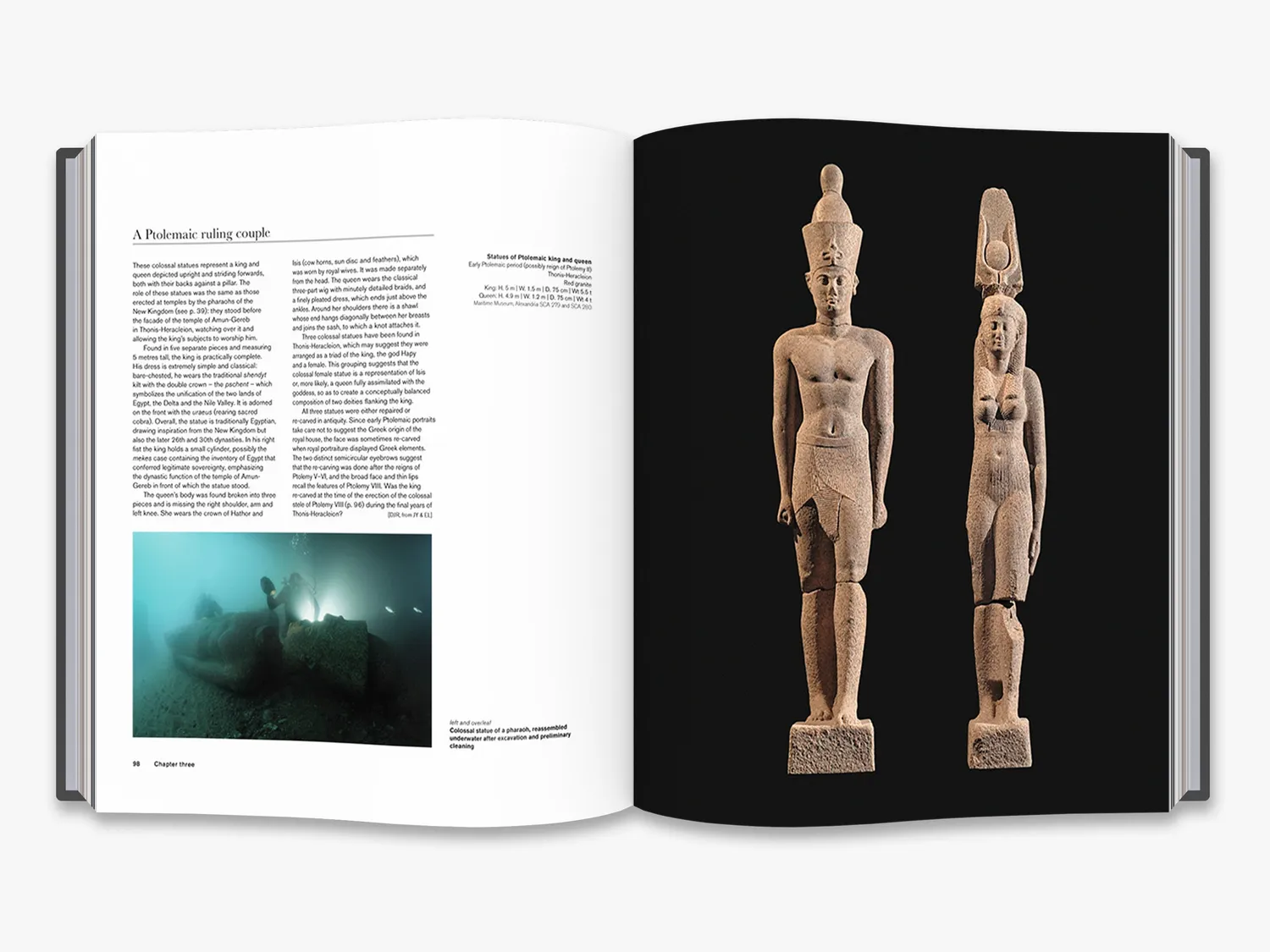 Thames & Hudson Sunken Cities fagbog om Egypten