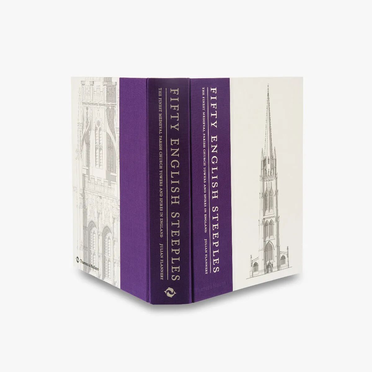 Thames & Hudson Fifty English Steeples bog kirker