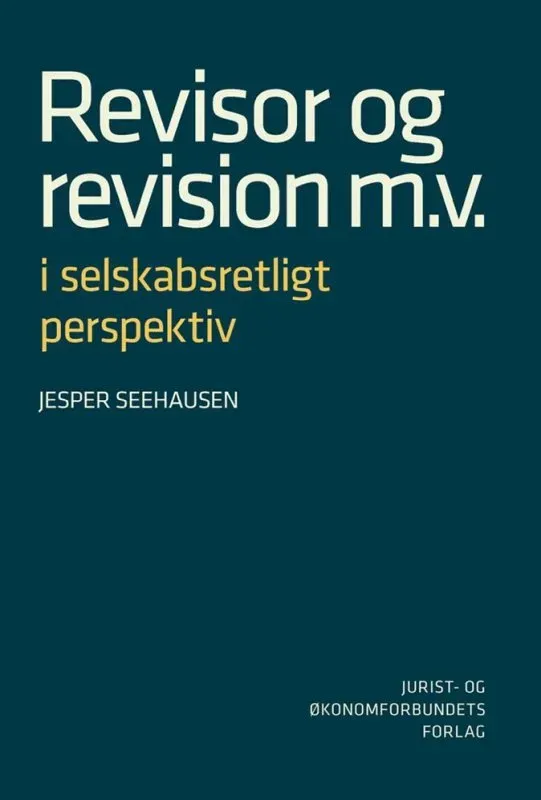 Nyt Juridisk Forlag Revisor og revision e-bog selskabsret