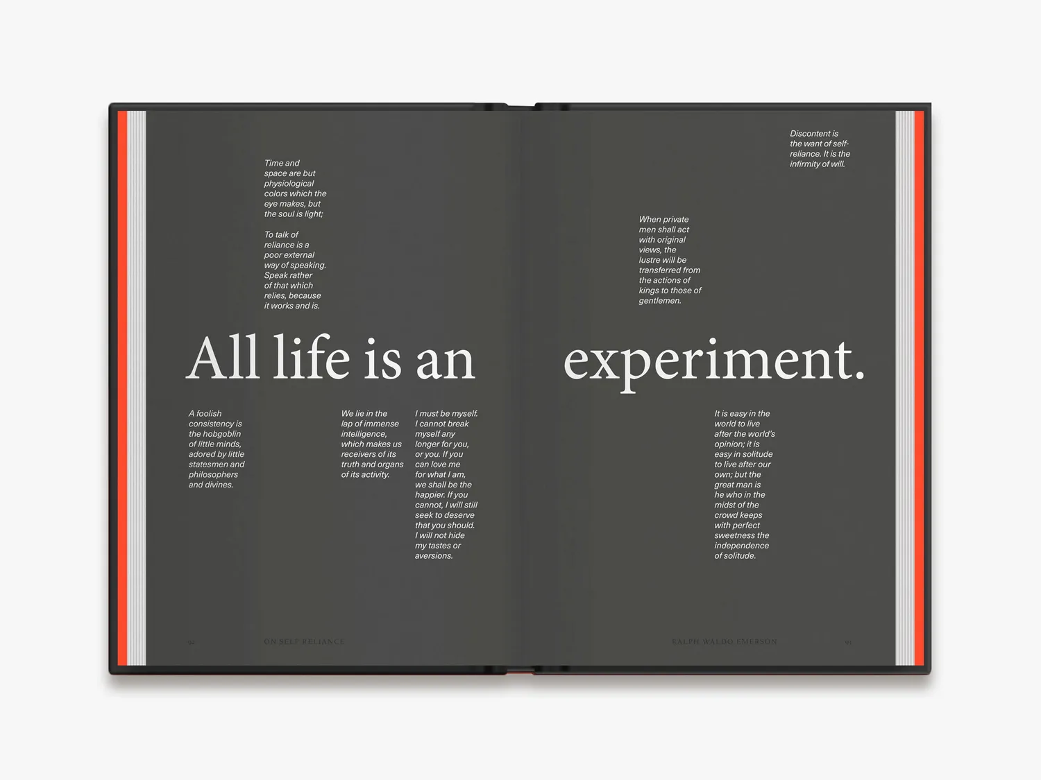 Thames & Hudson Self-Reliance filosofibog essays