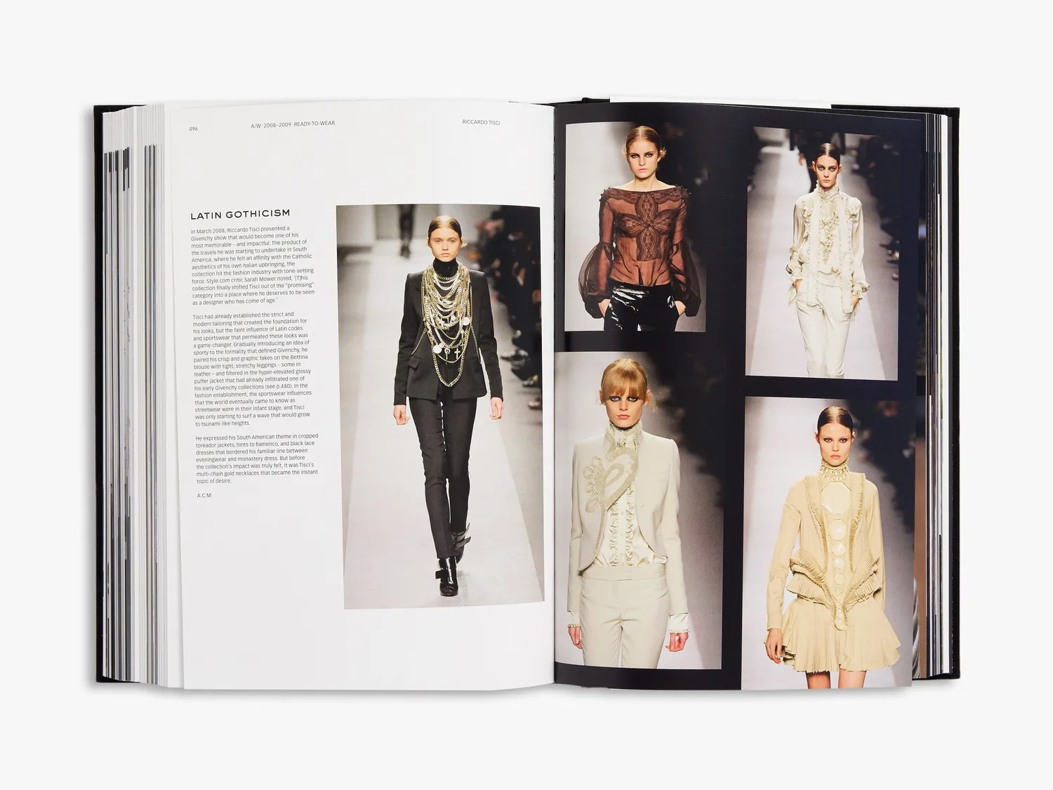 Thames & Hudson Catwalk Givenchy CATWALK modebog indbundet