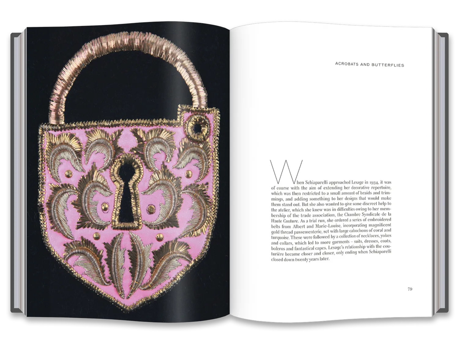Thames & Hudson Maison Lesage modebog illustreret