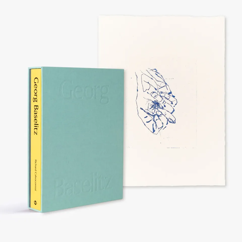 Thames & Hudson Georg Baselitz Special Edition bog signeret tryk