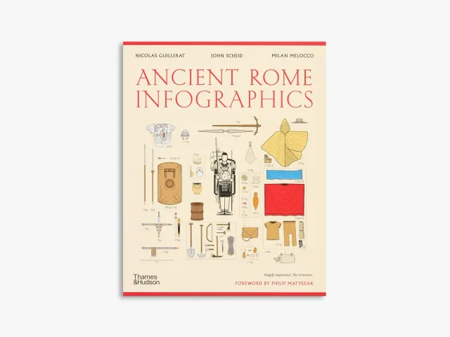 Thames & Hudson Ancient Rome Infographics fagbog illustreret