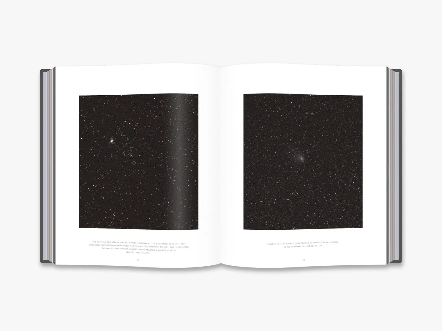 Thames & Hudson Comet fotobog Rosetta rumbilleder