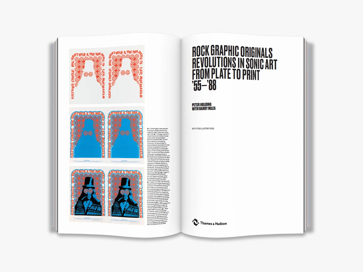 Thames & Hudson Rock Graphic Originals bog – plakatkunst