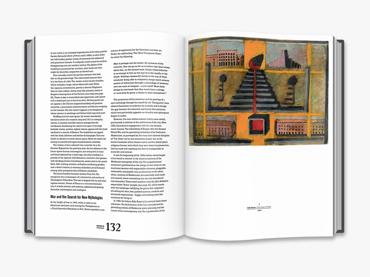 Thames & Hudson Architecture and Surrealism bog illustreret