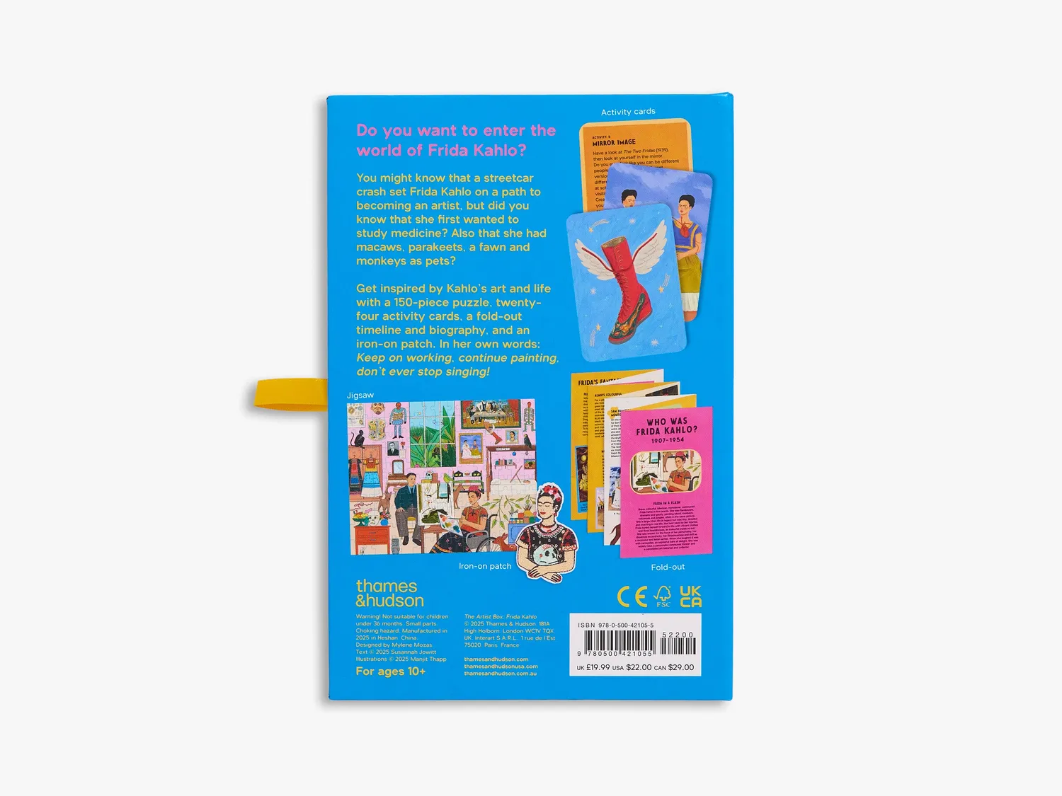 Thames & Hudson The Artist Box Frida Kahlo æske