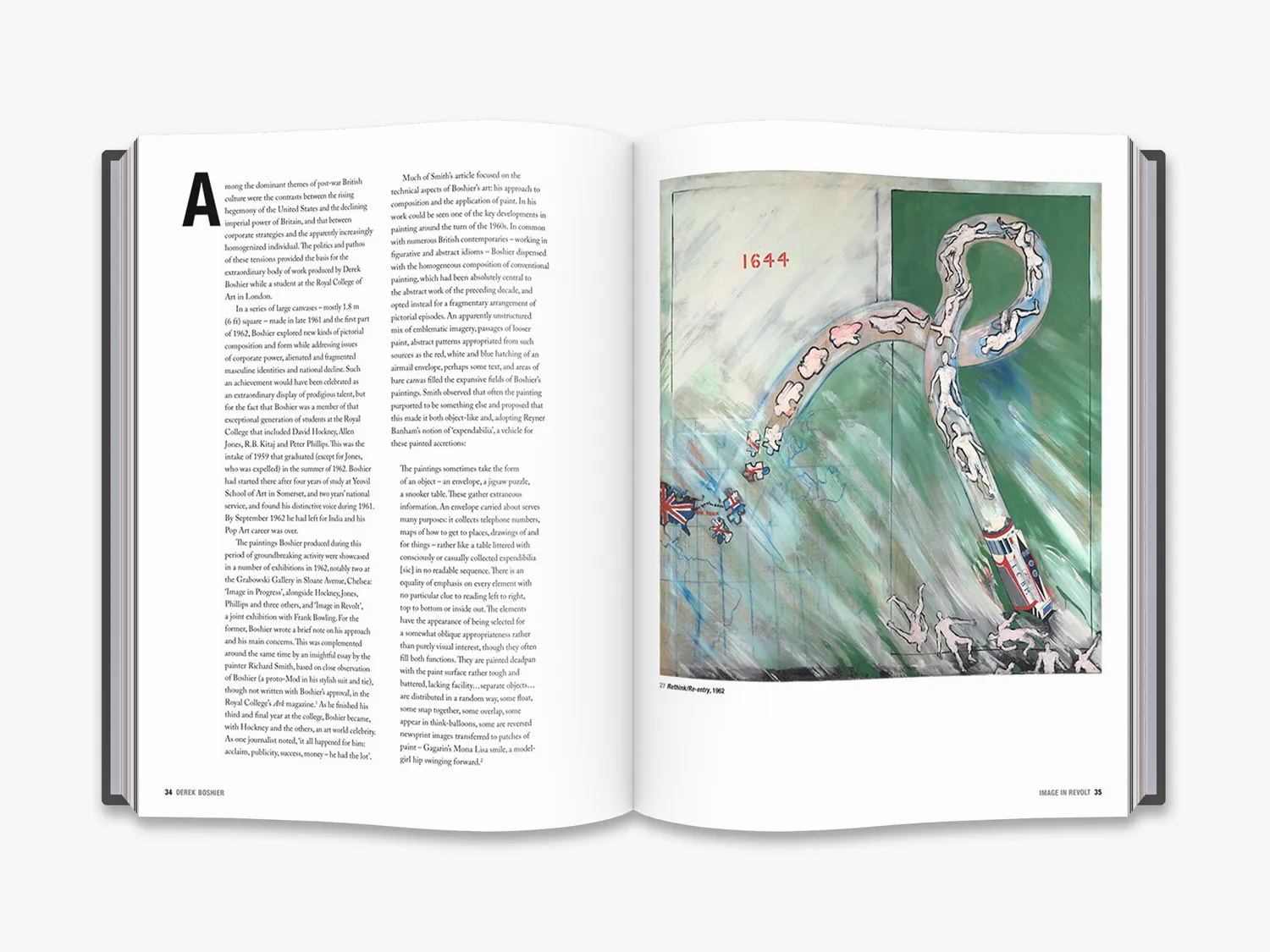 Thames & Hudson Derek Boshier bog kunstmonografi
