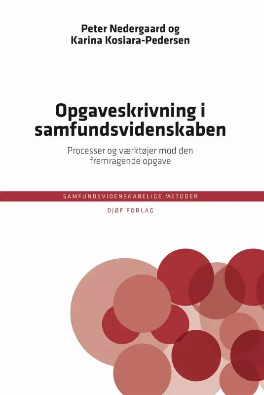 Nyt Juridisk Forlag Opgaveskrivning i samfundsvidenskaben fagbog papirbog