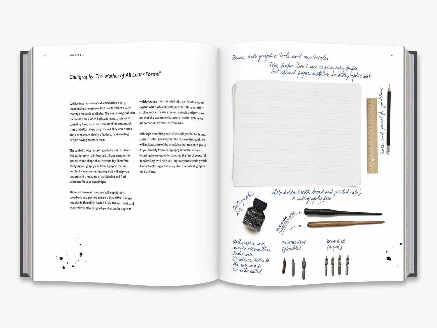 Thames & Hudson The Golden Secrets of Lettering bog illustreret