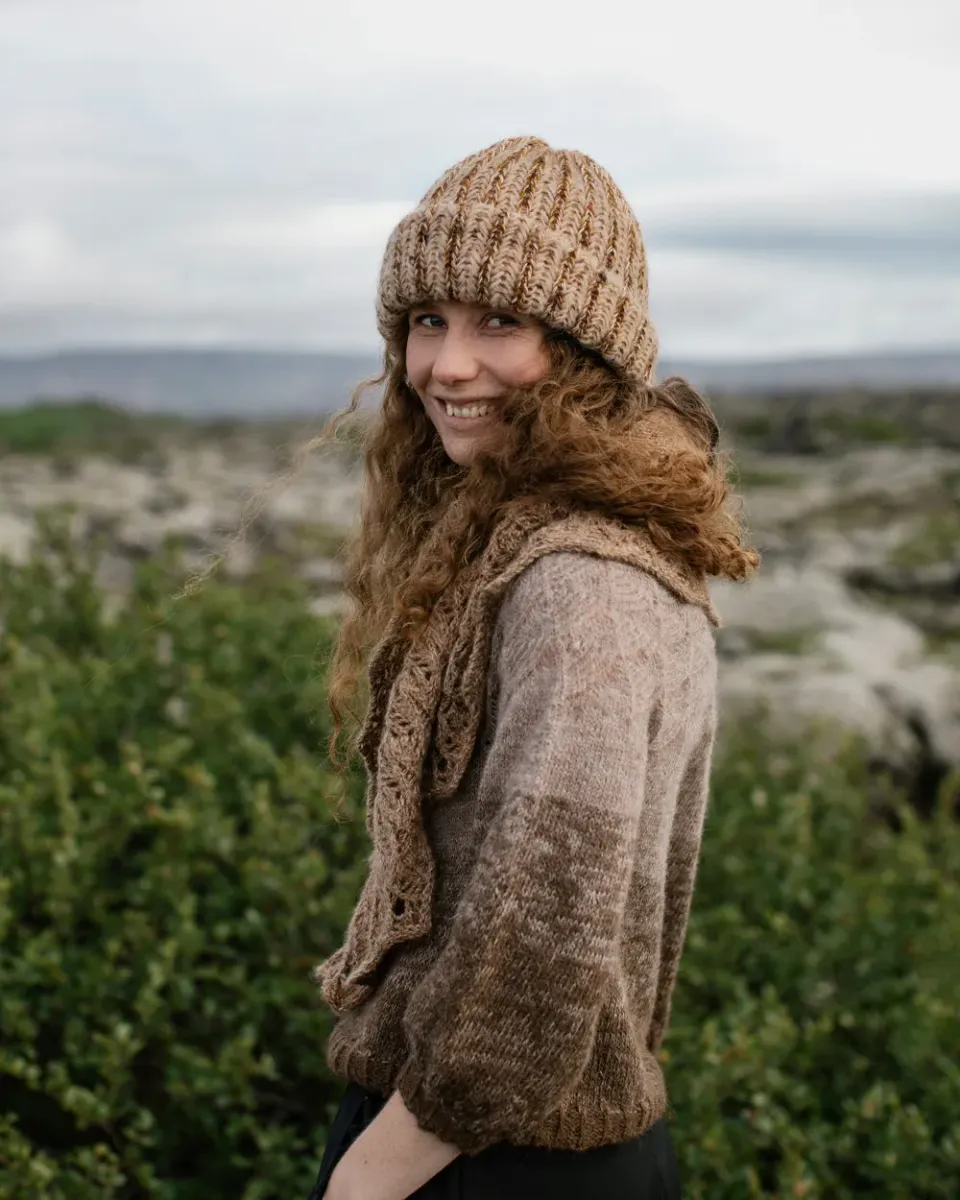 Tukubook Nordic Knits Halla hue strikkeopskrift brioche