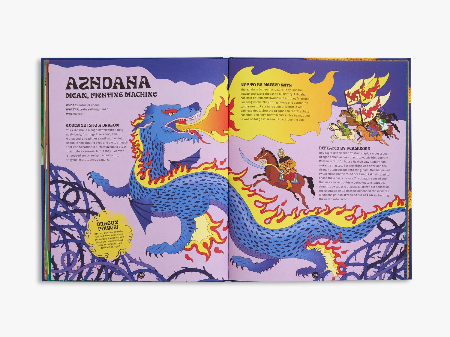 Thames & Hudson Dragons Around the World bog – myter