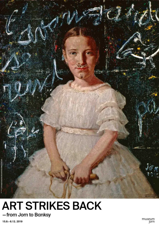 Museum Jorn L'avant-garde se rend pas plakat 70x100