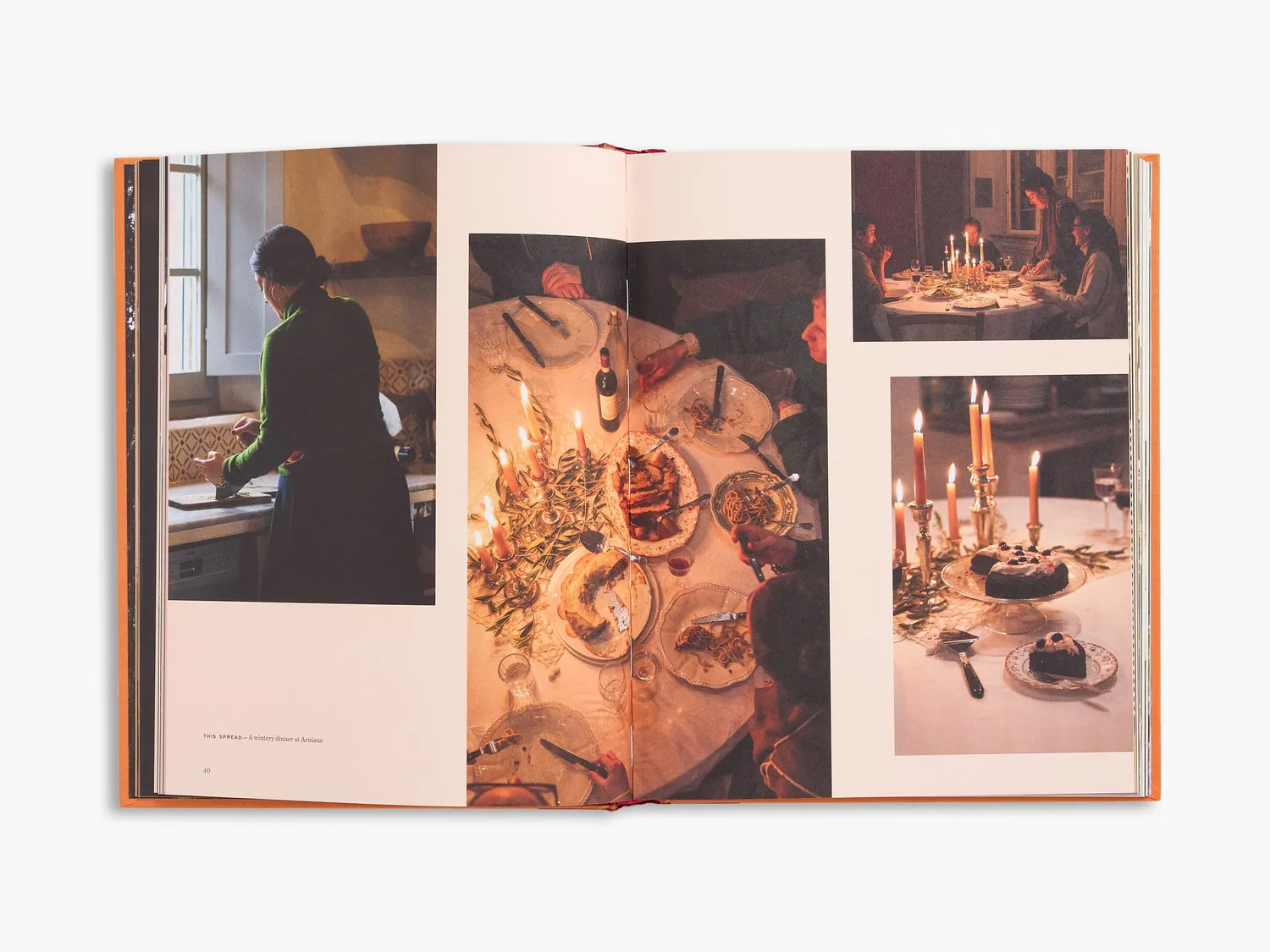 Thames & Hudson Winter in Tuscany kogebog signeret