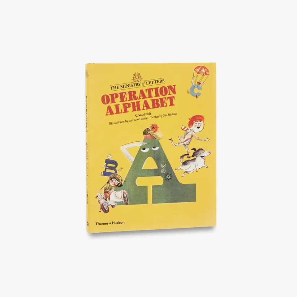Thames & Hudson Operation Alphabet børnebog billedbog