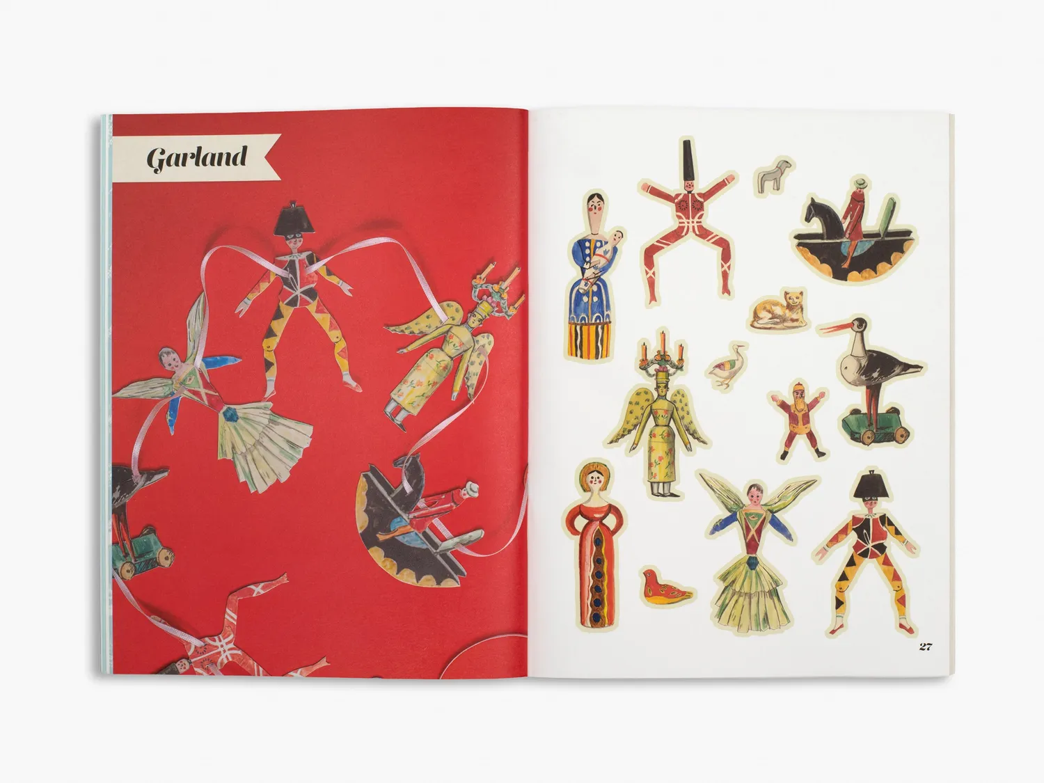 Thames & Hudson Cut Up This Book Christmas Collage Kit