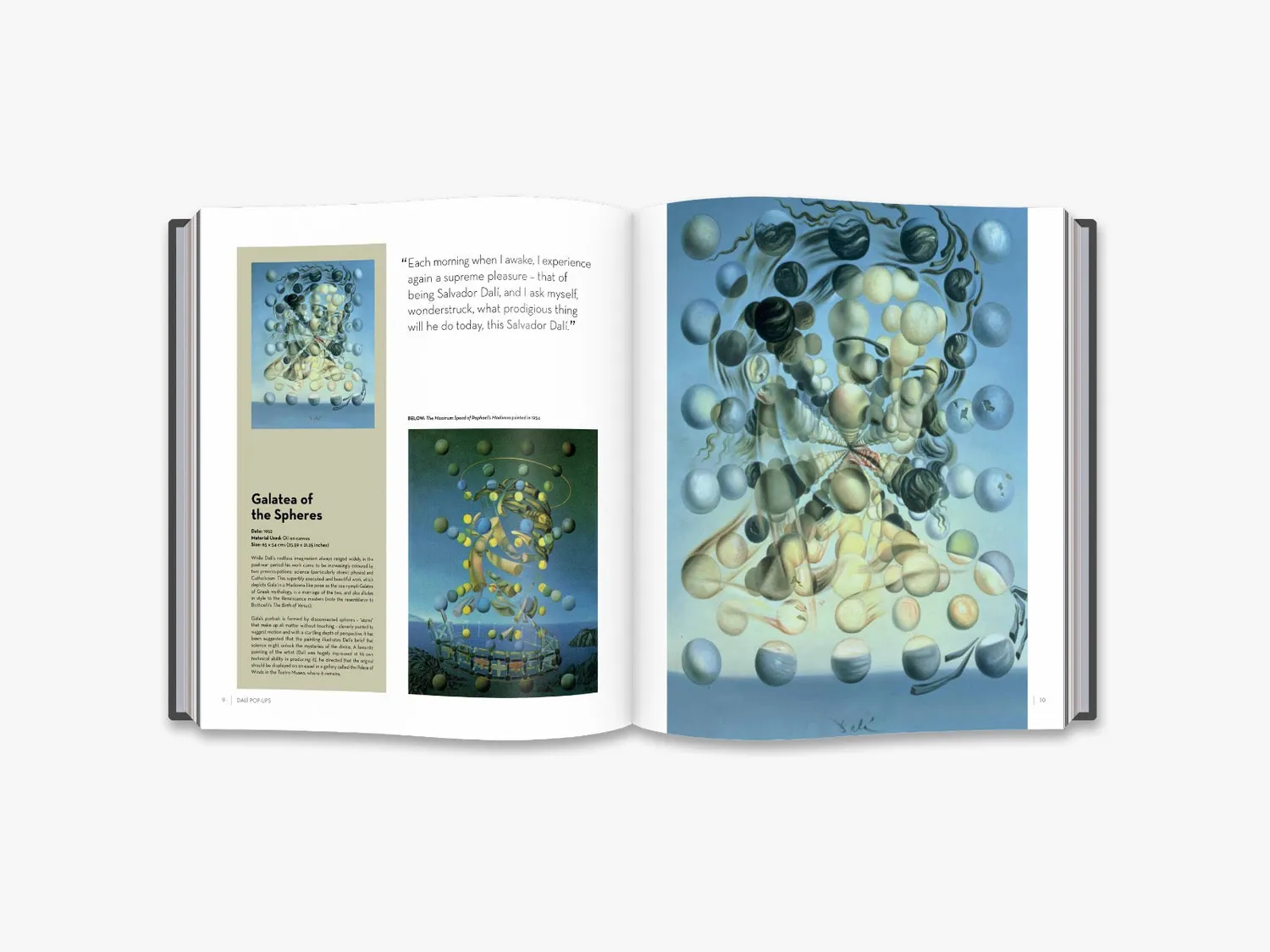 Thames & Hudson Dalí Pop-Ups gavebog 7 motiver