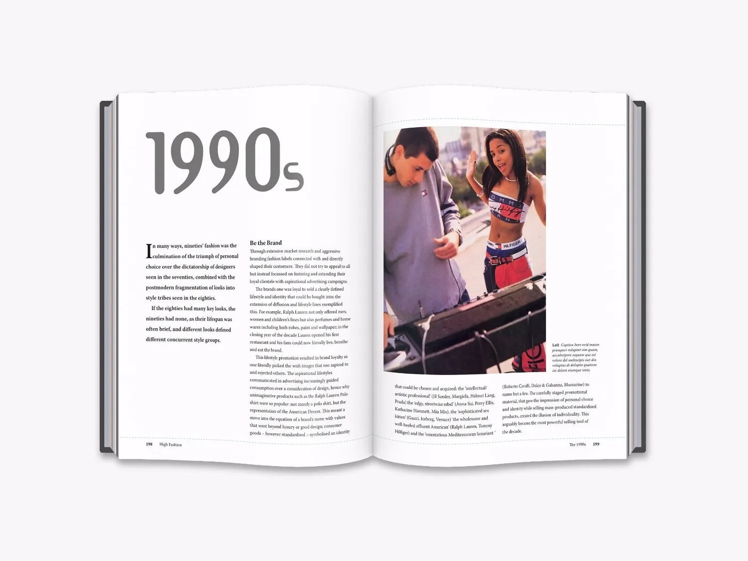 Thames & Hudson High Fashion modebog – design i 1900-tallet